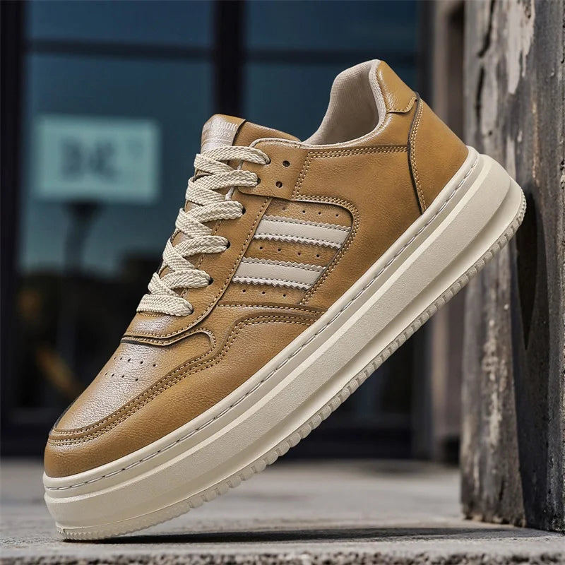 Baskets pour hommes 2020, chaussures décontractées à la mode, respirantes, antidérapantes, à semelles épaisses, nouvelle collection