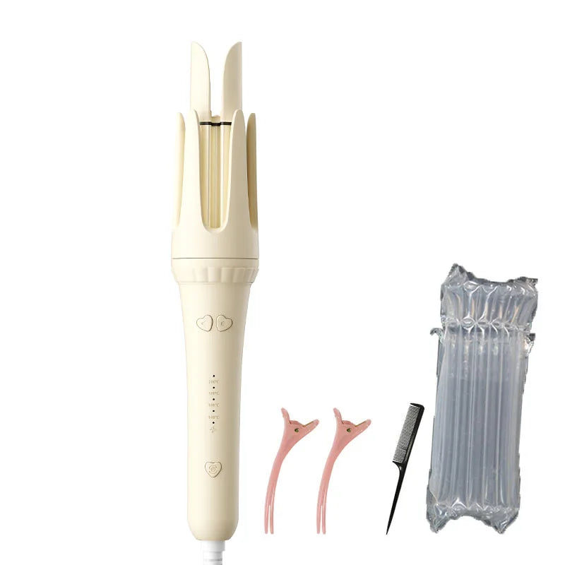 Fer à friser les cheveux 32mm bigoudi baguette professionnelle pinces bouclées en céramique électrique Salon outil de coiffure petit fer à sertir