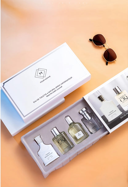Perfume for Man Gift Set (30ml*4) - Long-Lasting Fragrance Trio for Confidence, Work, Social & Dating, Perfumes Homme