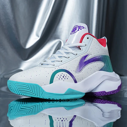 Chaussures de basket-ball nouveau modèle 2025 – Chaussures de sport antidérapantes et résistantes à l'usure pour hommes et femmes, adaptées aux activités décontractées.