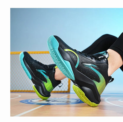 Chaussures de basket-ball nouveau modèle 2025 – Chaussures de sport antidérapantes et résistantes à l'usure pour hommes et femmes, adaptées aux activités décontractées.