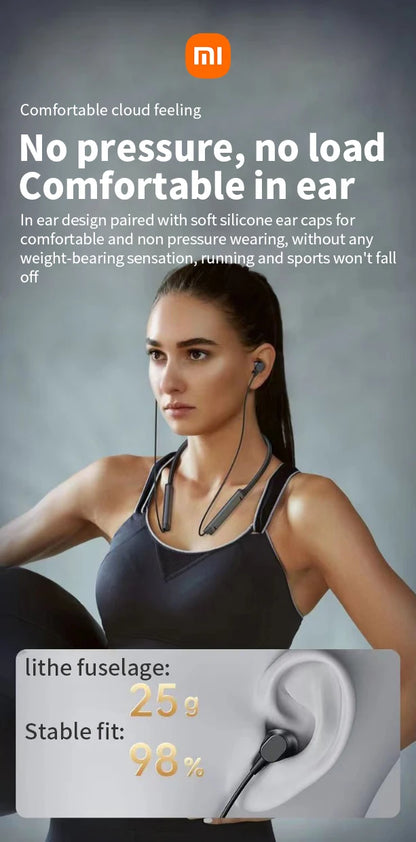 Xiaomi MijiaI BS09 ENC Wireless Earphone Neckband Sport Running In Ear Headphone Bluetooth 5.3 HiFi Stereo Headset - DOGOMET DIGITAL PLUS
