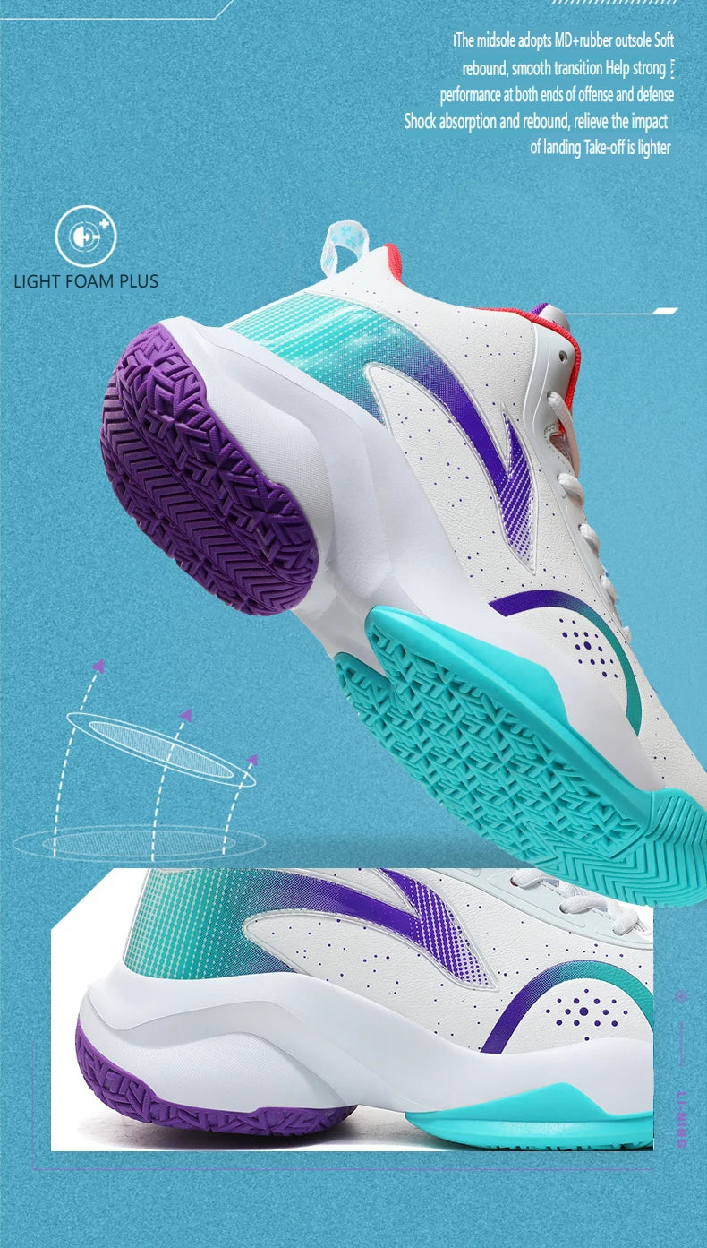 Chaussures de basket-ball nouveau modèle 2025 – Chaussures de sport antidérapantes et résistantes à l'usure pour hommes et femmes, adaptées aux activités décontractées.