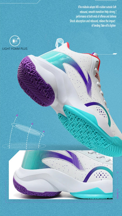 Chaussures de basket-ball nouveau modèle 2025 – Chaussures de sport antidérapantes et résistantes à l'usure pour hommes et femmes, adaptées aux activités décontractées.