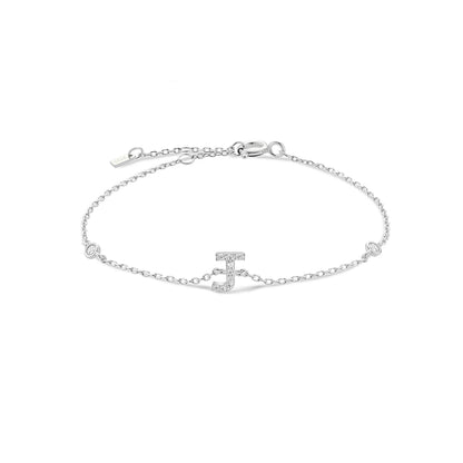 ANDYWEN – Bracelet en argent Sterling 925, 26 lettres initiales, monogramme de l'alphabet, nom en or, cristal CZ Zircon, bijoux à la mode 2021 - DOGOMET DIGITAL PLUS