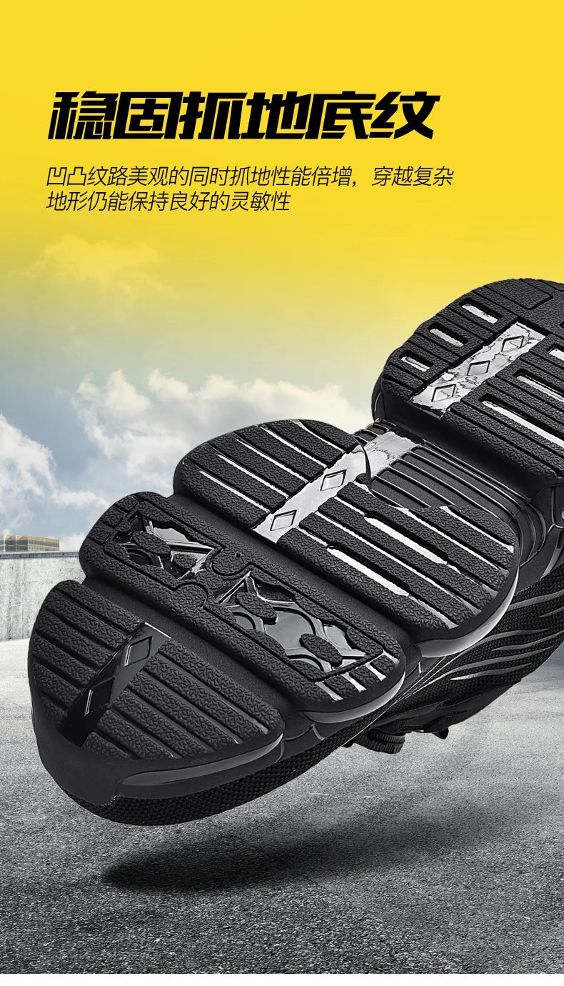 Men's Military Tactical Boots Army Boots Men Side Zipper Military Boots Men Anti-Slip Ankle Boots Work Safety Shoes Hiking Shoe - DOGOMET DIGITAL PLUS