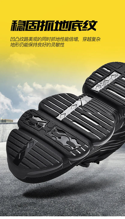 Men's Military Tactical Boots Army Boots Men Side Zipper Military Boots Men Anti-Slip Ankle Boots Work Safety Shoes Hiking Shoe - DOGOMET DIGITAL PLUS