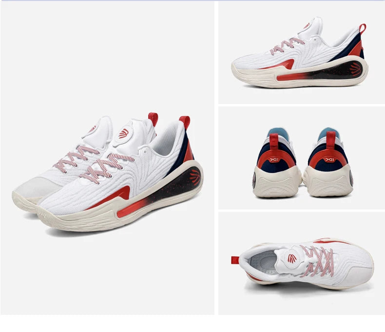 Curry 12th génération chaussures de basket-ball chaussures de sport basses décontractées pour hommes sont résistantes à l'usure légères et respirantes