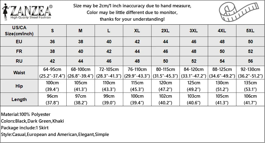 ZANZEA-Jupe Cargo adt pour Femme, Vintage, Élégante, Maxi, Bureau, Grandes Poches, Taille artificiel astique, Streetwear, Automne, 2023