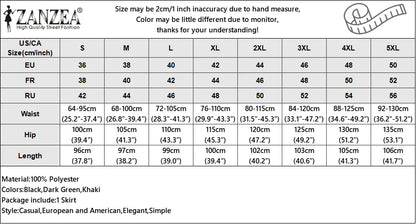 ZANZEA-Jupe Cargo adt pour Femme, Vintage, Élégante, Maxi, Bureau, Grandes Poches, Taille artificiel astique, Streetwear, Automne, 2023