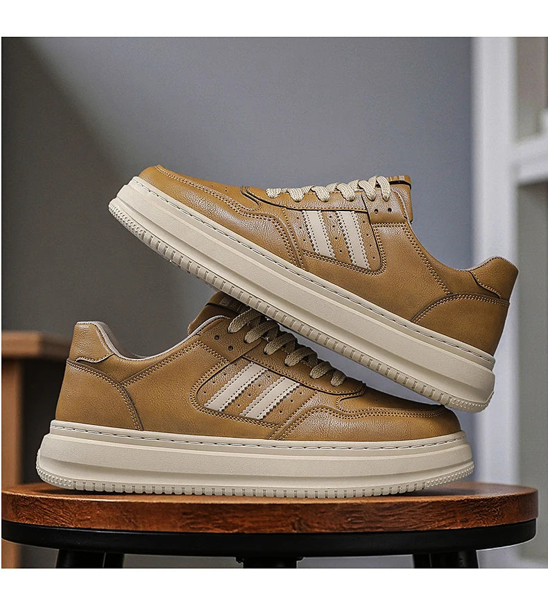 Baskets pour hommes 2020, chaussures décontractées à la mode, respirantes, antidérapantes, à semelles épaisses, nouvelle collection