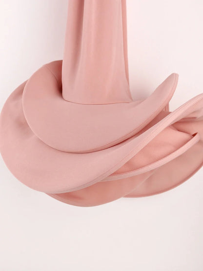 Women's Mermaid Skirt High Waist Pink Flared Trumpet Fishtail Sheath Elegant Ruffles Party Event Elastic Classy