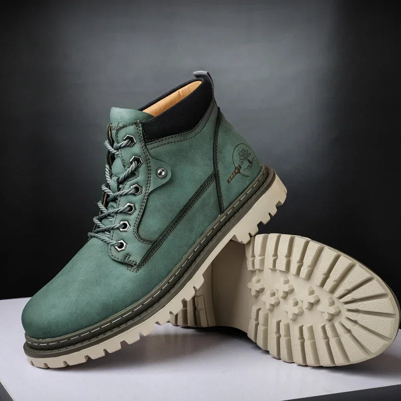 Hommes Super chaud bottes de neige hiver hommes bottines imperméable court extérieur baskets automne hommes moto zapatillas mâle - DOGOMET DIGITAL PLUS