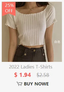 2024 Short T-Shirts Summer Women's Short Sleeve Round Neck Casual Blouse Shirts Solid Color Tops  Black / White