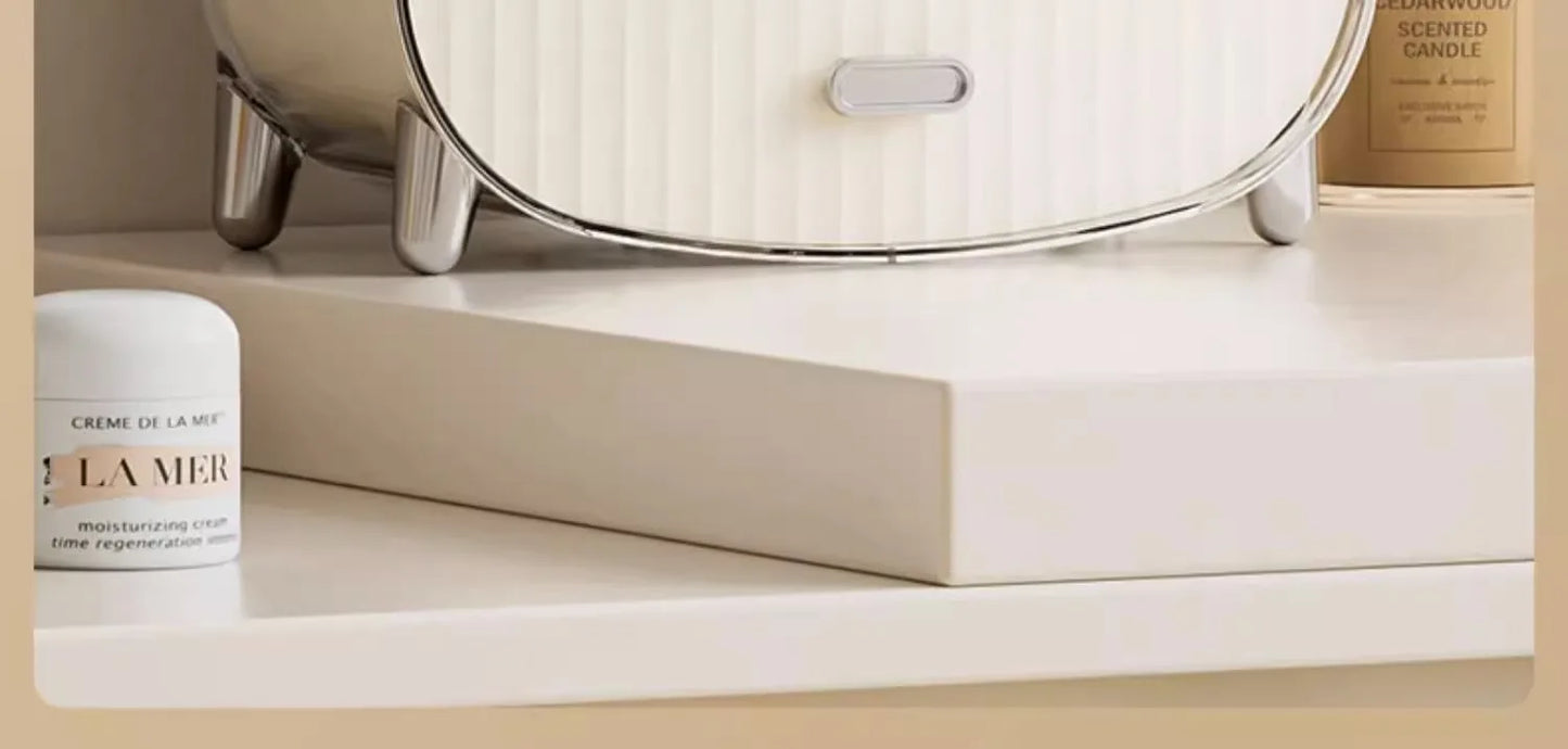 Internet celebrity cosmetics storage box, household box, desktop transparent dustproof cabinet, dressing table, skincare shelf