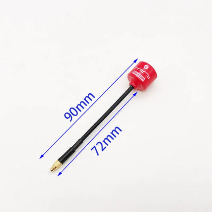 Antenne Lollipop 4 RHCP 5.8G, transmetteur/récepteur FPV 2.8Dbi à gain élevé, SMA/RP-SMA/MMCX/UFL pour pièce de drone de course RC FPV - DOGOMET DIGITAL PLUS
