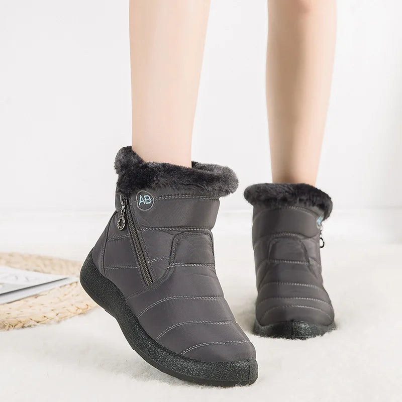 Bottes de rinçage astronomique imperméables pour femmes, chaussures optiques pour dames, baskets pour femmes, document solide, mode d'hiver - DOGOMET DIGITAL PLUS