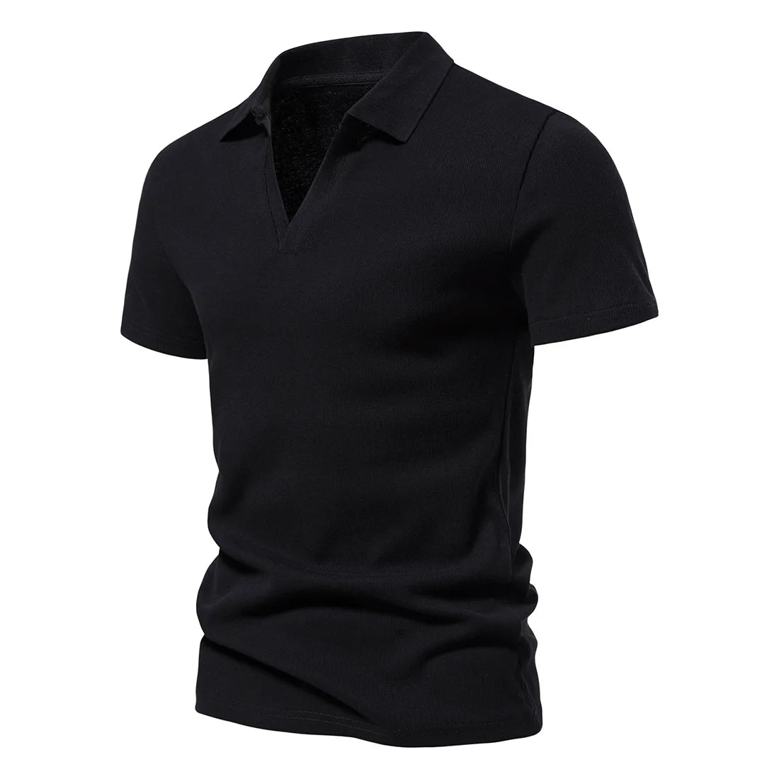 Men's Henley Shirt Slim Fit Cotton Short Sleeve Casual T-Shirt Jogger Mens T Shirts Loose Tops