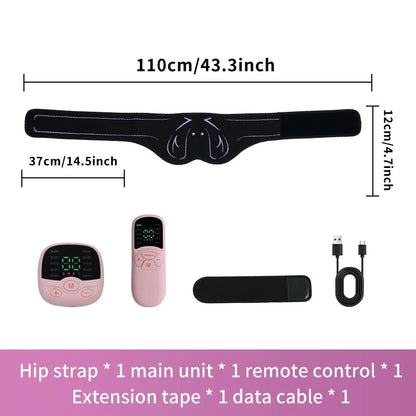 Entraîneur électrique des hanches EMS, stimulateur musculaire des fesses, rechargeable par USB, Toner musculaire pour le Fitness, perte de poids, brûlure des graisses