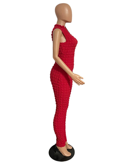 FIBRZIP Chic Elegant Women Bodycon Sexy Full Body Jumpsuit Wholesale Drop Shipping