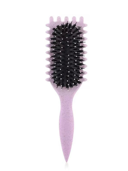 Brosse de coiffure pour cheveux bouclés, 1 pièce, élimination des rides, peigne pour cheveux bouclés et humides, outil de coiffure