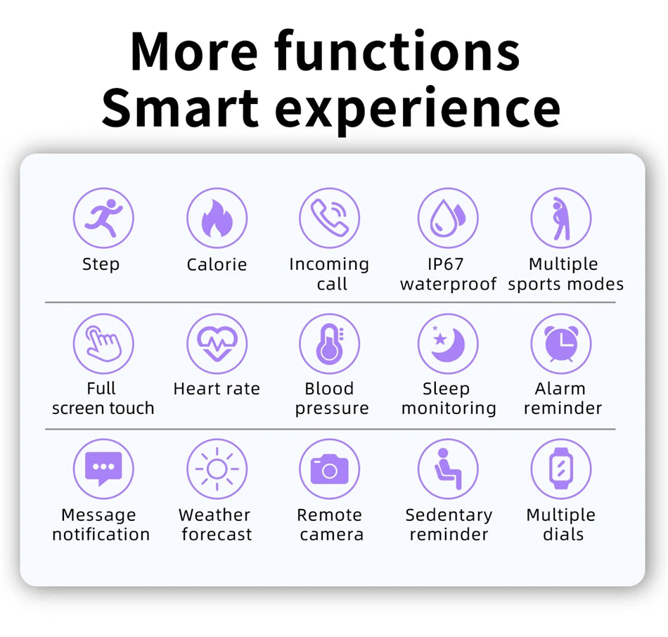 LIGE montre intelligente femmes hommes plein écran tactile Bluetooth 5.2 appel étanche montres sport Fitness Tracker usine IP67 ZL02 nouveau