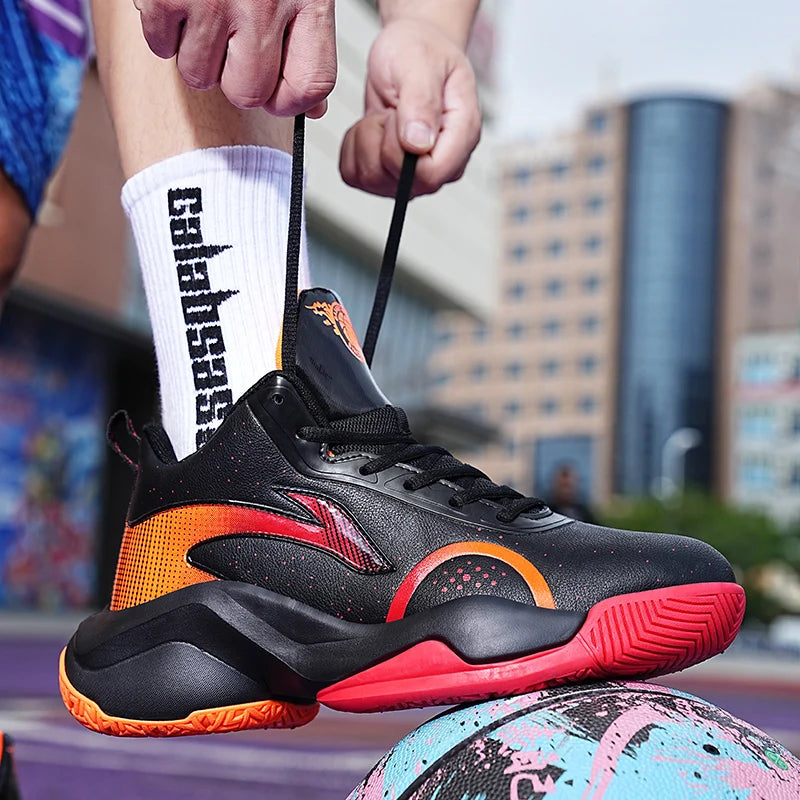 Chaussures de basket-ball nouveau modèle 2025 – Chaussures de sport antidérapantes et résistantes à l'usure pour hommes et femmes, adaptées aux activités décontractées.