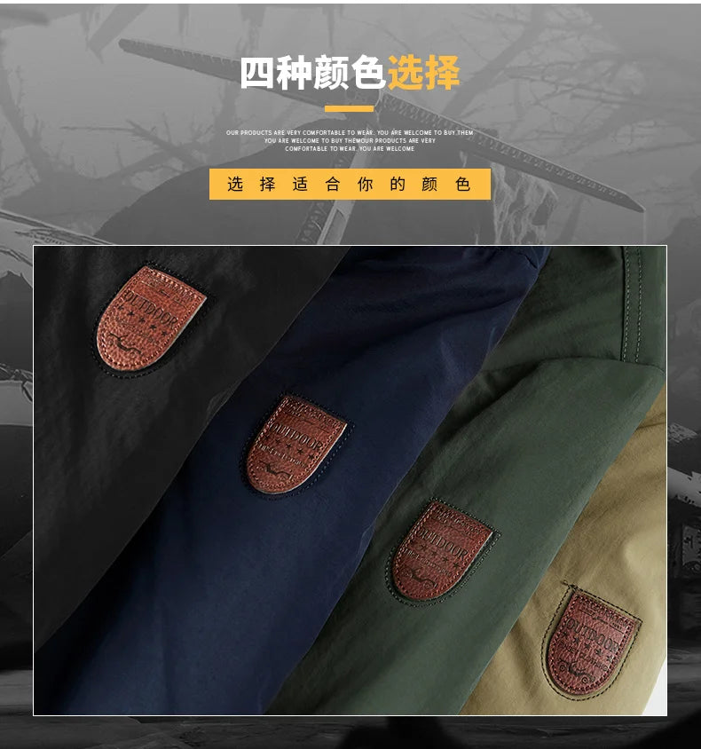 Parka Thermique Épaisse et Chaude pour Homme, Manteau Décontracté à Fermeture Éclair, avec Doublure Souriante, Coupe-Vent, Vêtement d'Extérieur, Hiver - DOGOMET DIGITAL PLUS