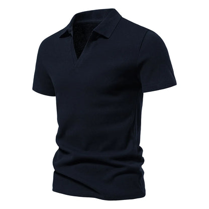 Men's Henley Shirt Slim Fit Cotton Short Sleeve Casual T-Shirt Jogger Mens T Shirts Loose Tops