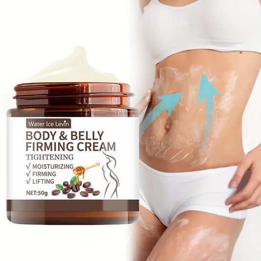 Crème raffermissante pour contrôle abdominal - 60g, extrait de plante hydratant et hydratant en profondeur, sans alcool, adaptée à tous les types de peau, sans épices, améliore l'élasticité de la peau - DOGOMET DIGITAL PLUS