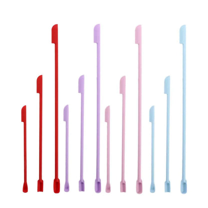 Lotion Cream Cosmetic Kitchen Accessories Beauty Tools Deep Bottle Scraper Silicone Spatula Makeup Brushes Cosmetics Spoon