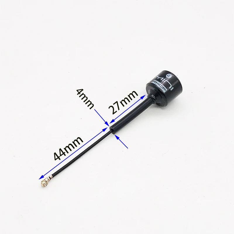 Antenne Lollipop 4 RHCP 5.8G, transmetteur/récepteur FPV 2.8Dbi à gain élevé, SMA/RP-SMA/MMCX/UFL pour pièce de drone de course RC FPV - DOGOMET DIGITAL PLUS