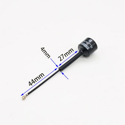 Antenne Lollipop 4 RHCP 5.8G, transmetteur/récepteur FPV 2.8Dbi à gain élevé, SMA/RP-SMA/MMCX/UFL pour pièce de drone de course RC FPV - DOGOMET DIGITAL PLUS