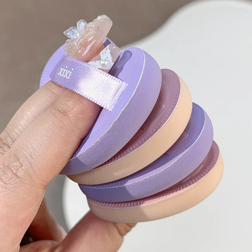 Soft Cotton Cosmetic Puff Dry Wet Usable Makeup Sponge Cushion Puff for Foundation Concealer Powder Makeup Sponge Beauty Tools