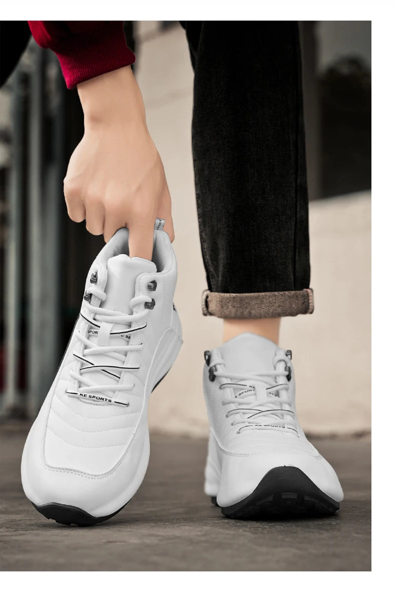 2025 Baskets à la mode Chaussures de basket-ball montantes pour hommes Baskets de sport - Baskets de soutien de la cheville Court Livraison gratuite Loisirs