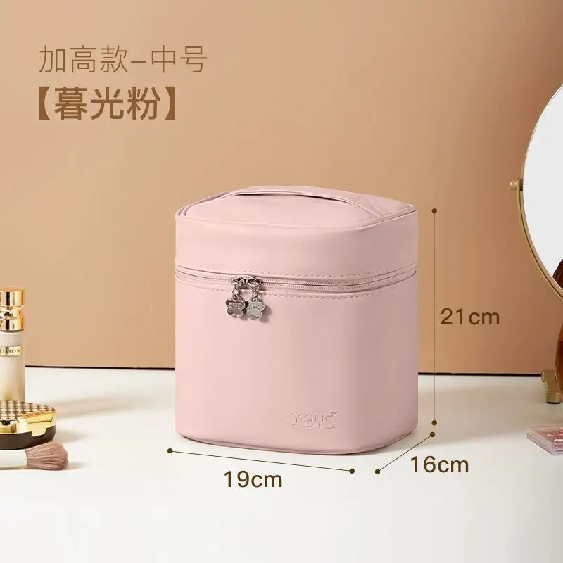 New Cosmetics Organizer Vertical Large-capacity Cosmetic Bag Deep Portable Handheld Waterproof Out Wash Storage Bag