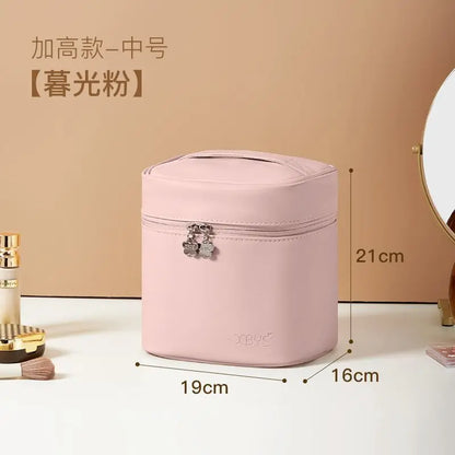 New Cosmetics Organizer Vertical Large-capacity Cosmetic Bag Deep Portable Handheld Waterproof Out Wash Storage Bag