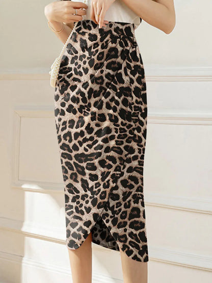 ZANZEA élégant taille haute Jupes femmes imprimé jupe longue robe 2023 été décontracté minceur Midi jupes Sexy asymétrique Faldas