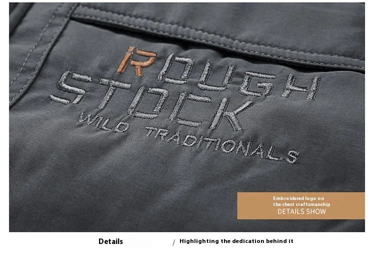 Manteau d'hiver homme hiver coupe-vent imperméable coton vêtements chaud froid grande taille coton veste vêtements pour hommes Parka manteaux pour hommes - DOGOMET DIGITAL PLUS