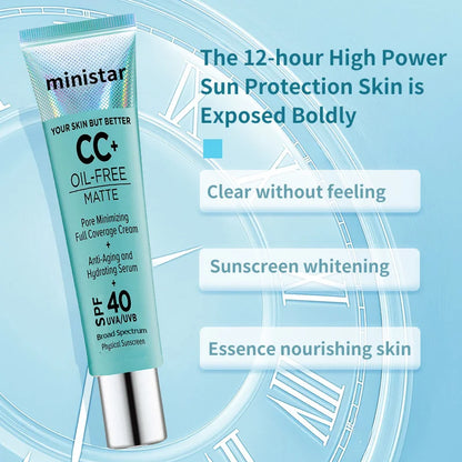 CC cream moisturizing foundation make-up concealer whitening oil control waterproof cosmetics