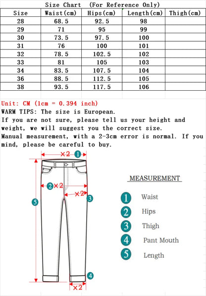 Fashion Men Casual Straight Tailored Trousers Male Jean Like Pants Comfortable Light Gray Dark Grey Trousers