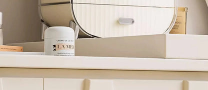 Internet celebrity cosmetics storage box, household box, desktop transparent dustproof cabinet, dressing table, skincare shelf