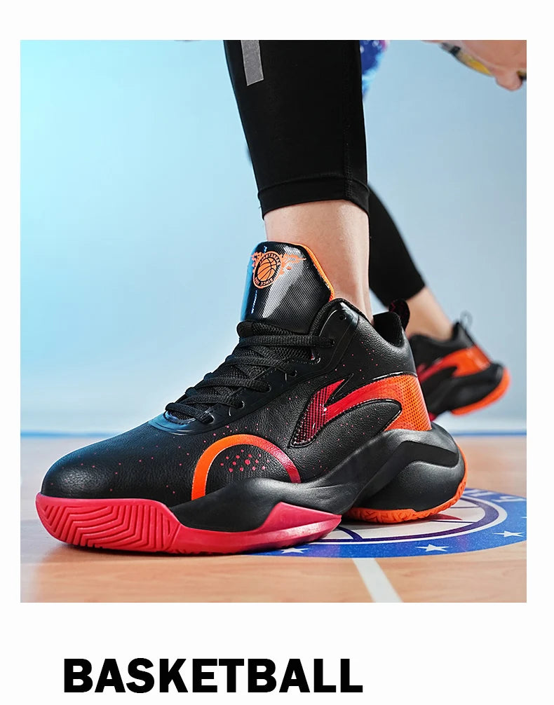 Chaussures de basket-ball nouveau modèle 2025 – Chaussures de sport antidérapantes et résistantes à l'usure pour hommes et femmes, adaptées aux activités décontractées.