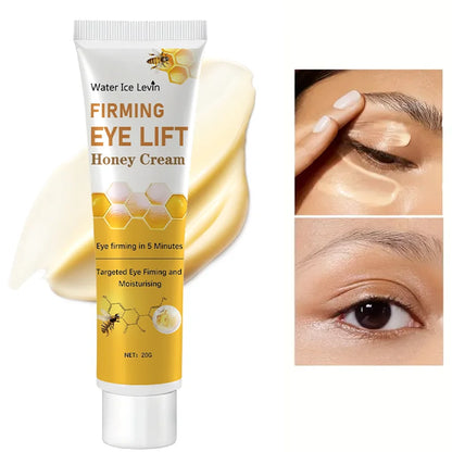 La crème pour les yeux au miel éclaircit les cernes, raffermissant la peau, Essence de réparation instantanée des yeux, traitement de beauté des yeux