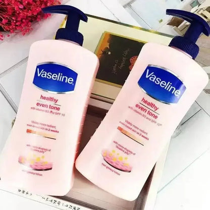Vaseline Lotion pour le corps pour hommes et femmes 400ML parfum hydratant éclaircissant la peau exfoliant blanc vitamine B3 crème pour le corps