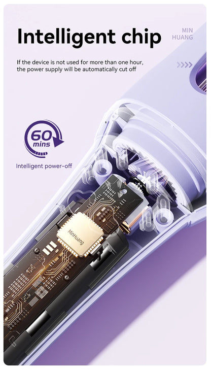 Fer à friser les cheveux 32mm bigoudi baguette professionnelle pinces bouclées en céramique électrique Salon outil de coiffure petit fer à sertir