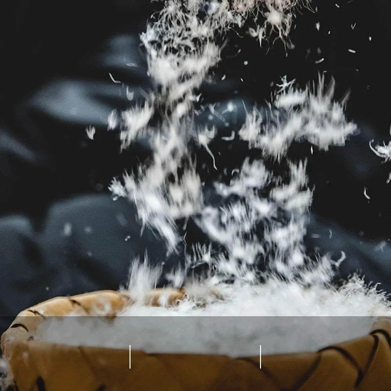 Maden Veste de duvet pour homme avec capuche hiver épaisse tissu mat brillant parka manteau chaud pour l'extérieur versatile veste noire pour porter dehors Chic et chaude veste masculine - DOGOMET DIGITAL PLUS