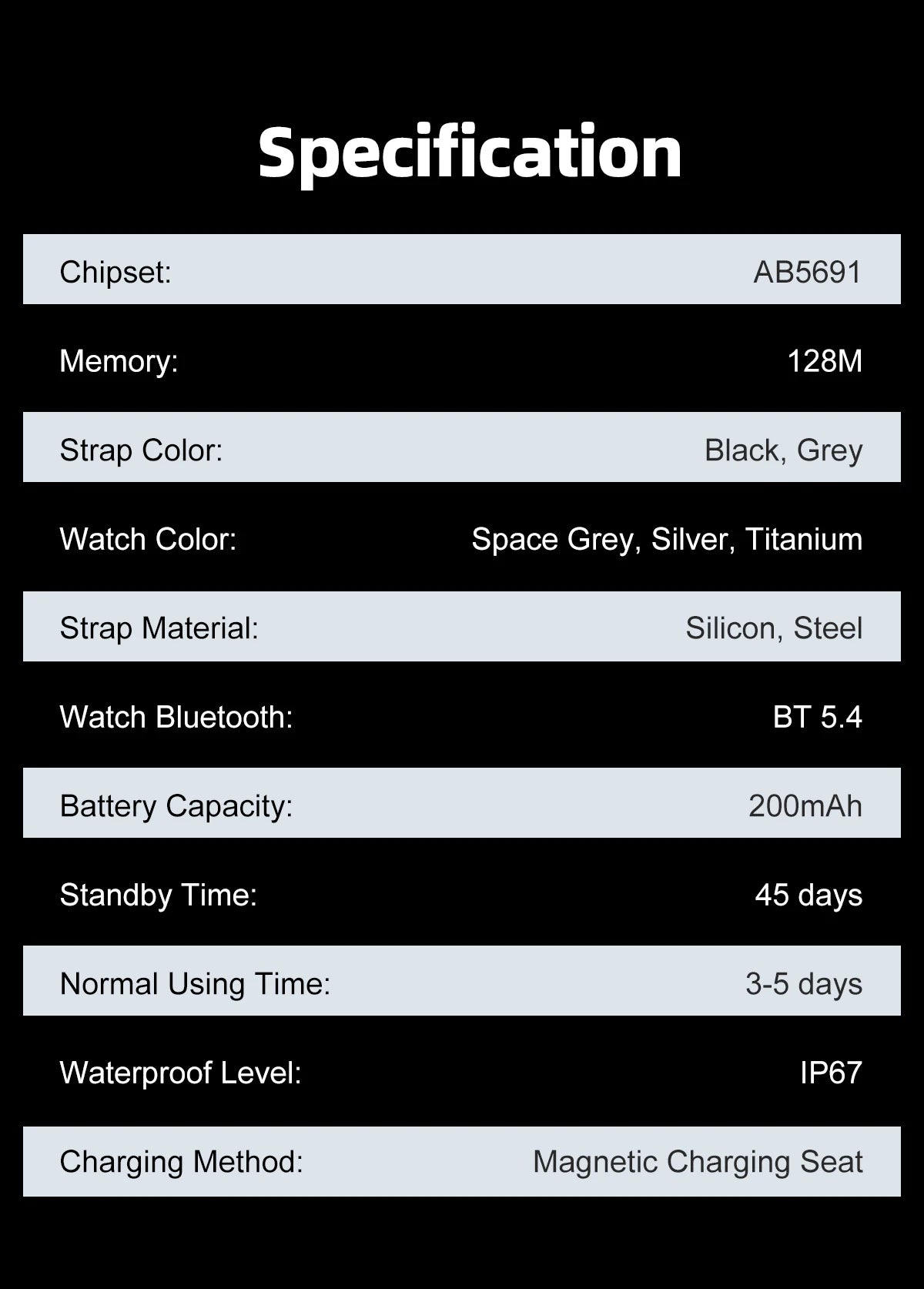 2025 Une nouvelle montre intelligente, montre de sport de 1,96 pouces, étanche IP67, plus de modes sportifs 110, traqueur d'activité physique, montre ultra-mince.