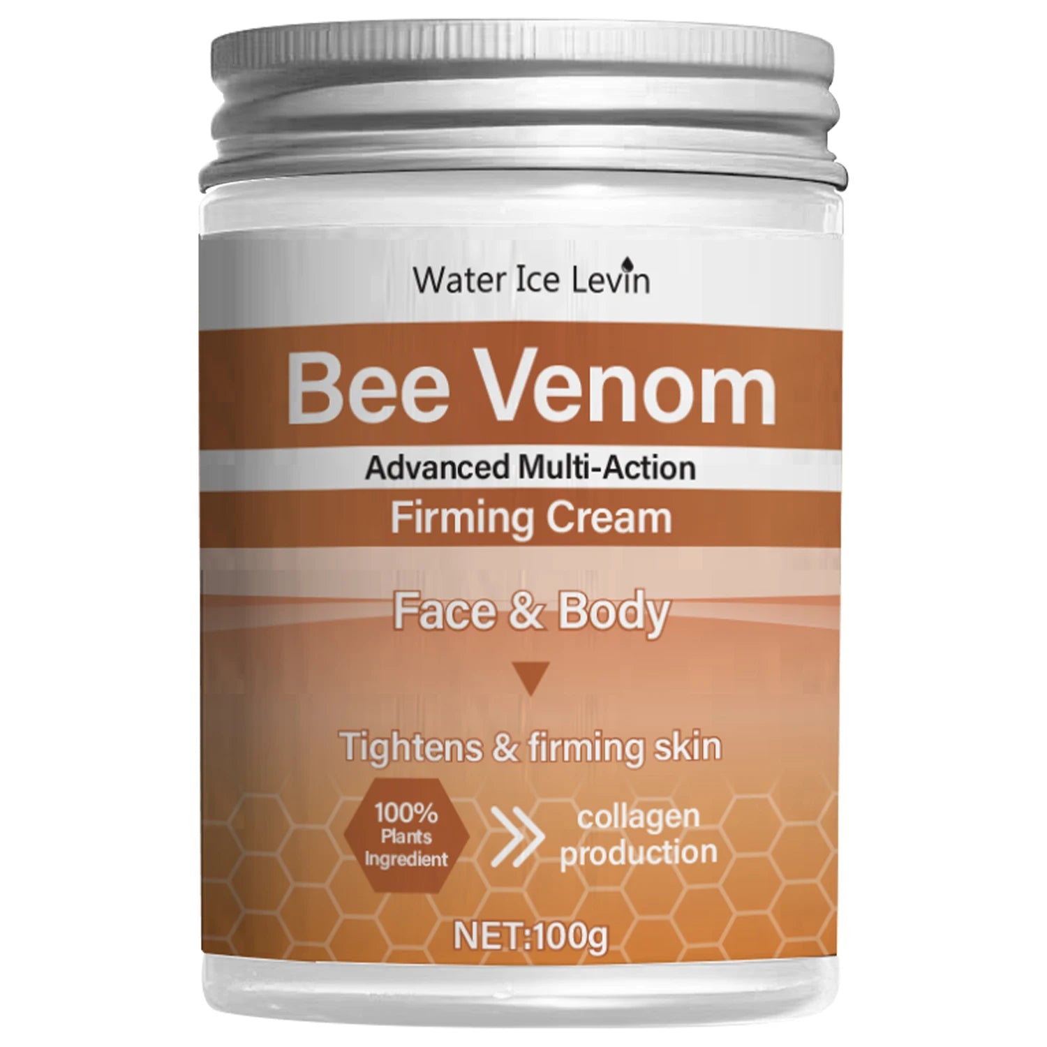 Bee Venom Firming Abdominal Cream - Plant-Based, Moisturizing and Moisturizing Contains Hyaluronic Acid Suitable for All Skin Types, Gentle for Sensitive Skin, Turmeric Skin Care - DOGOMET DIGITAL PLUS
