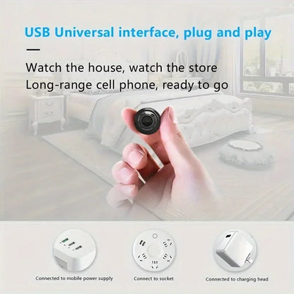 1080P HD Mini WiFi Camera Indoor Safety Security Surveillance Baby Monitor Night Vision Camcorder IP Cam Audio Video Recorder - DOGOMET DIGITAL PLUS